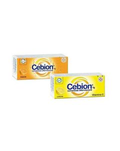 CEBION EFFERVESCENTE ARANCIA 10 CPR