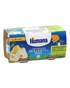 HUMANA OMOGEIZZATO BIOLOGICO  PERA 2X100 GR