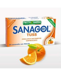 SANAGOL TUSS ARANCIA 24 CARAMELLE