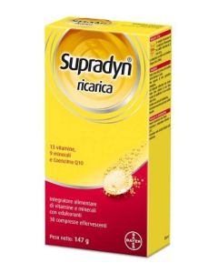SUPRADYN RICARICA 30 COMPRESSE EFFERVESCENTI