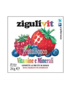 ZIGULI VITAMINE FRUTTI DI BOSCO 40 PALLINE